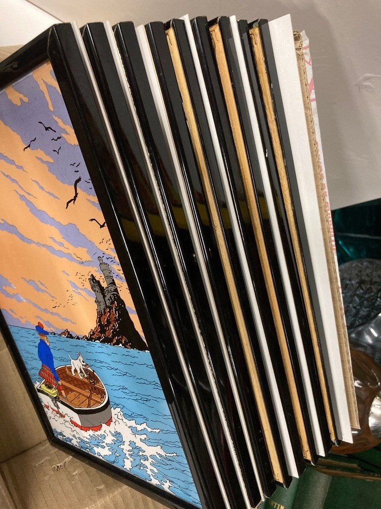 HERGE, Enlèvement, Tintin