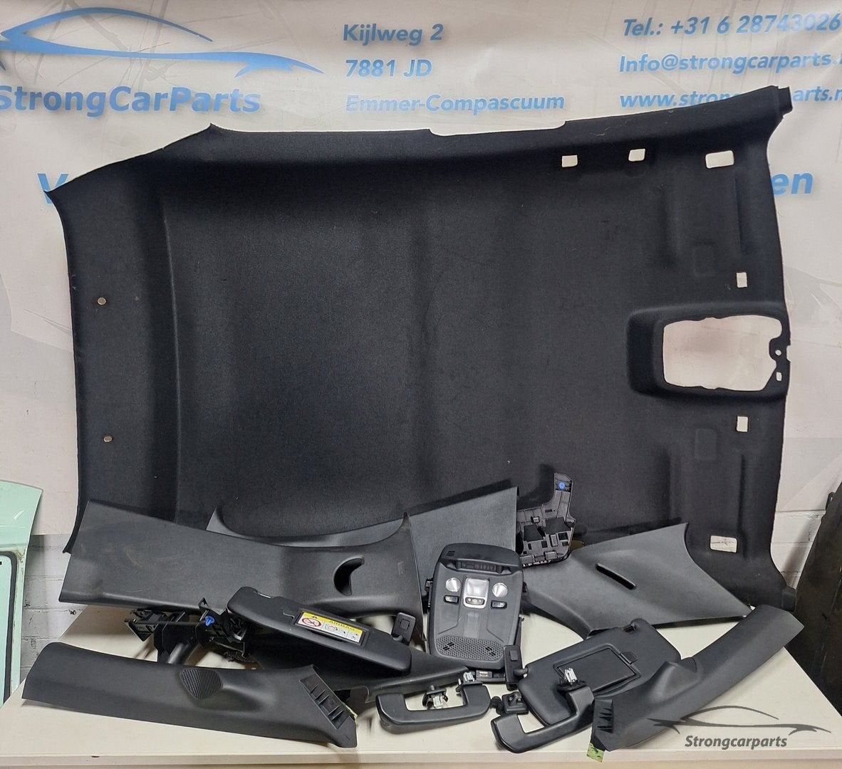 Zwarte Hemel Opel Corsa F compleet met A,B,C stijlen, Ophalen, Gebruikt, -, -