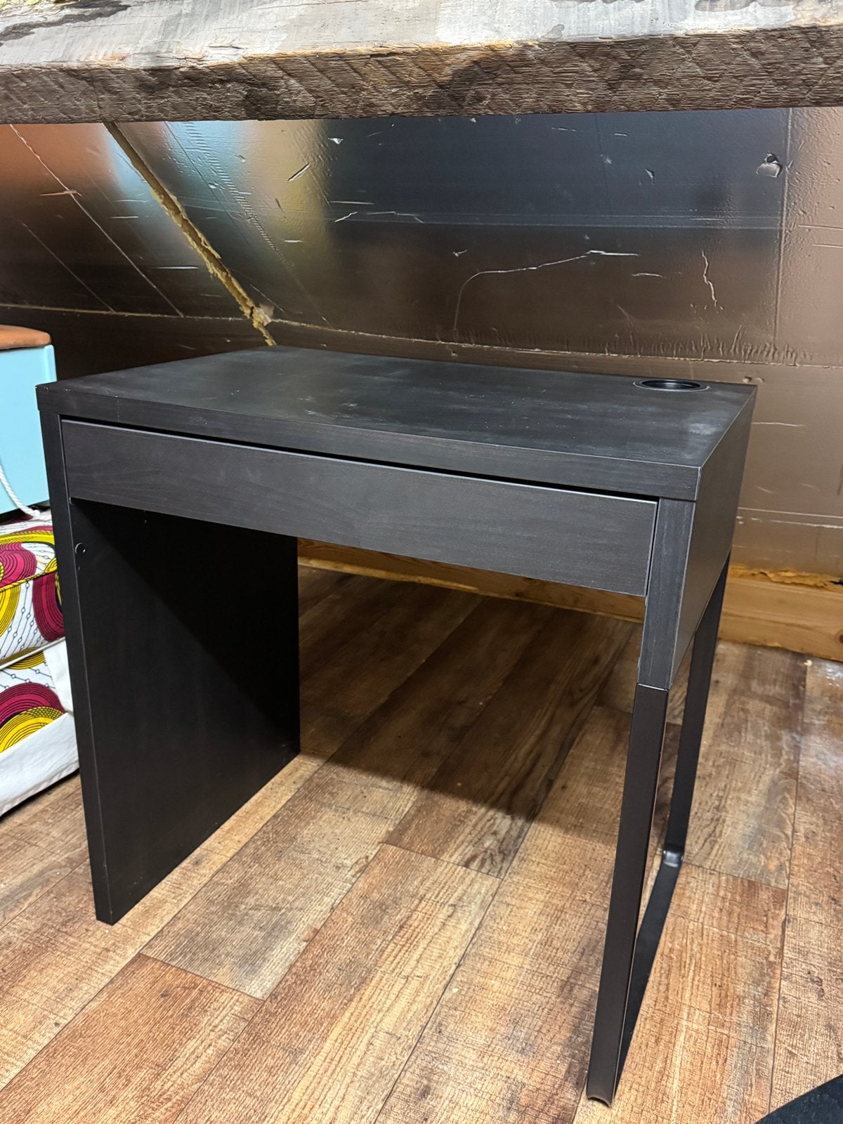Bureau zwart MICKE Ikea, Enlèvement, Comme neuf, IKEA, Noir