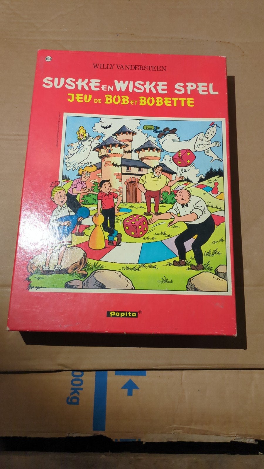 Suske&Wiske bordspel jaren '80, Hobby en Vrije tijd, Ophalen, Gebruikt