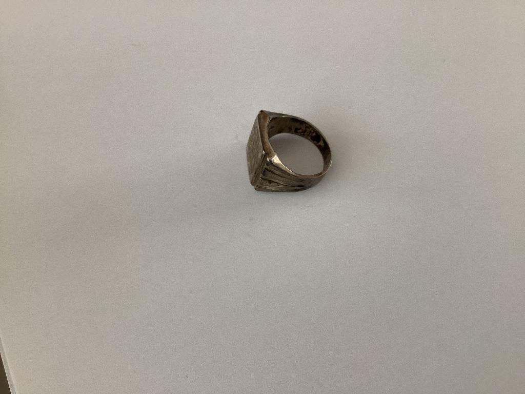 Zegelring, Ophalen, Zilver
