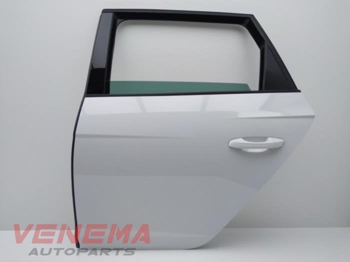 Portière 4portes arrière gauche d'un Seat Leon, Utilisé, Porte, -, Seat