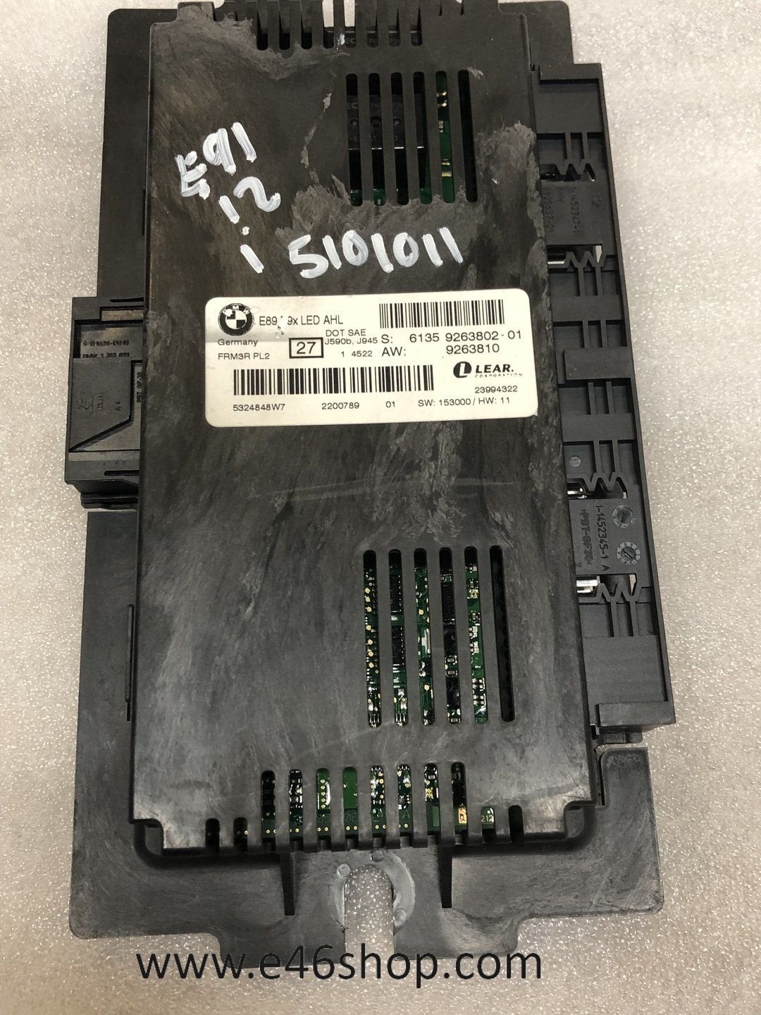 VERLICHTING MODULE FRM BMW OE 9263802, Autos : Pièces & Accessoires, -, Utilisé, -, Enlèvement ou Envoi