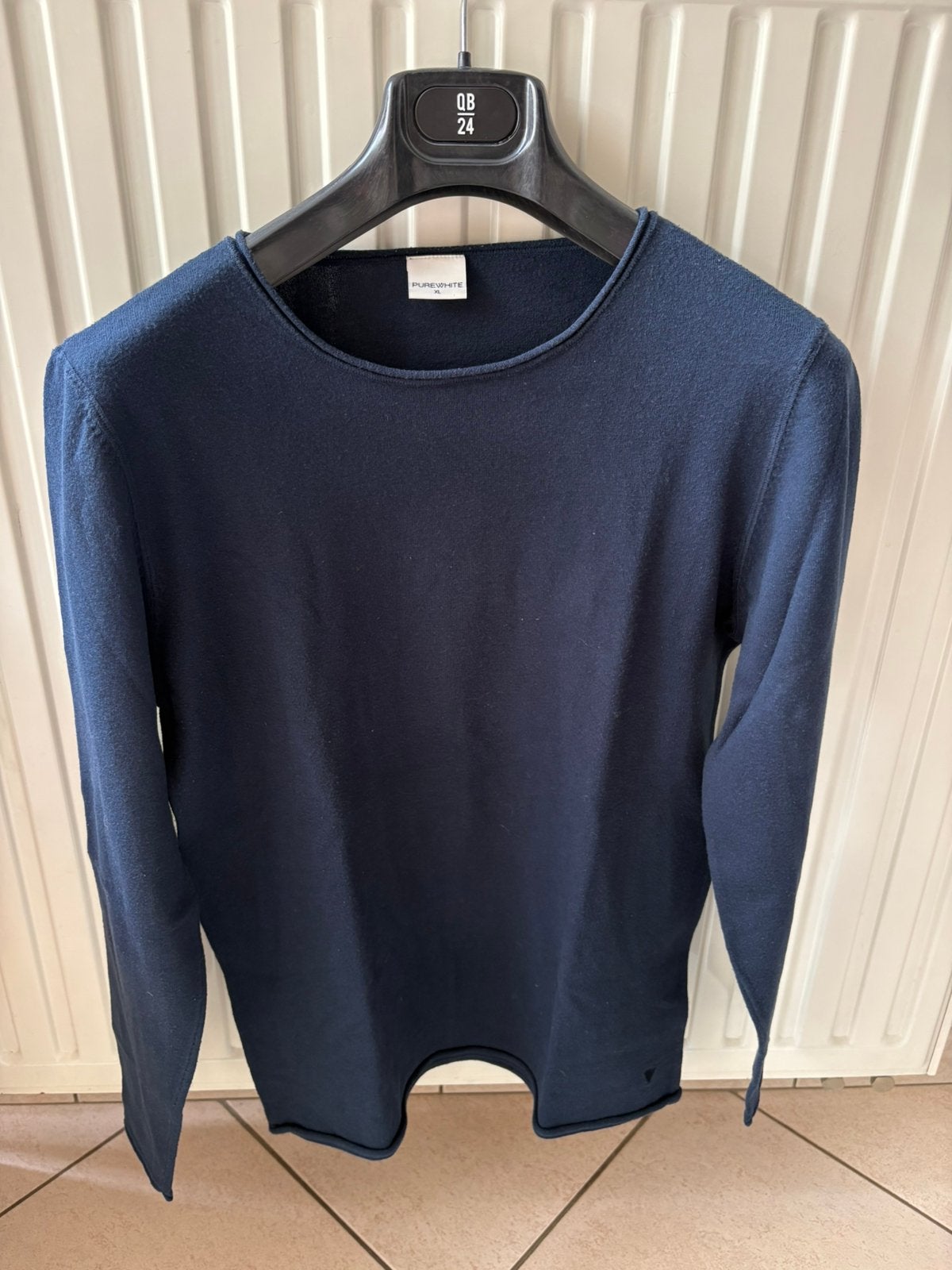 Pull blauw XL, heren, Pure White, goede staat!, Ophalen of Verzenden, Gedragen, Maat 56/58 (XL), Blauw