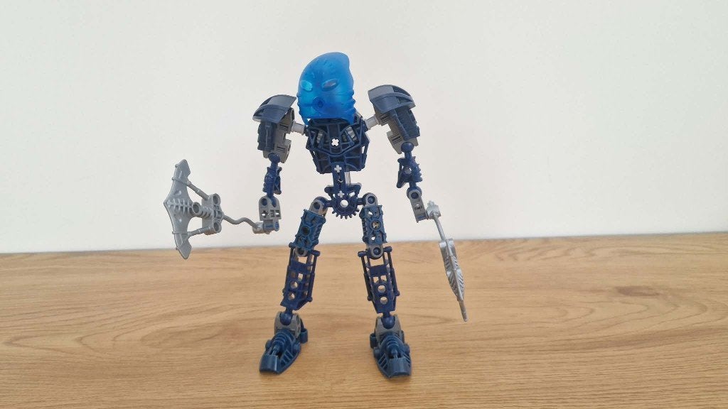 Lego Toa Nokama 8602, Kinderen en Baby's, Ophalen, Bionicle, Lego, Zo goed als nieuw