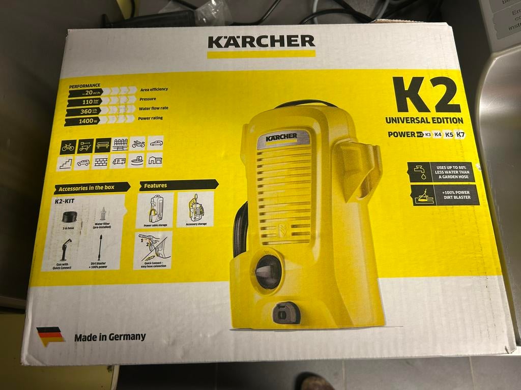Karcher K2, Tuin en Terras, Hogedrukreinigers, Ophalen, Nieuw, Elektrisch