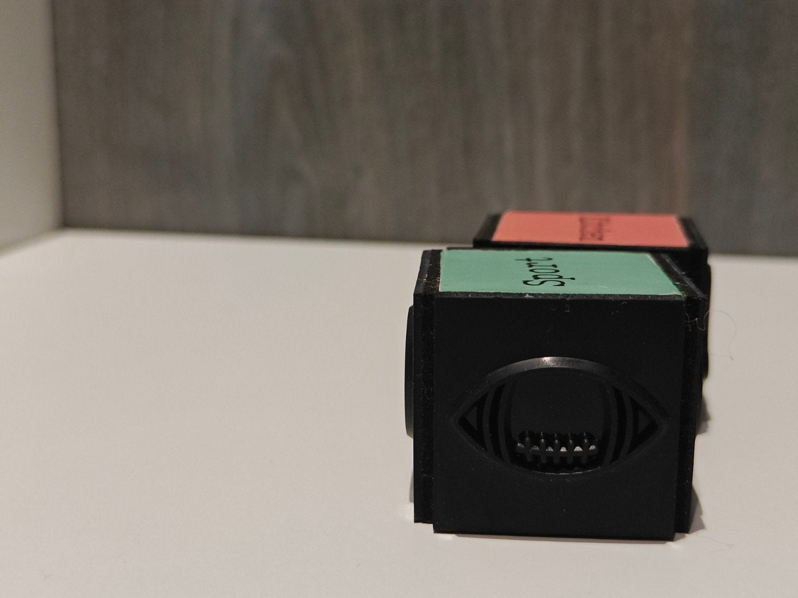 Tampon multiface sur le thème de la cuisine et du sport, Enlèvement, Utilisé