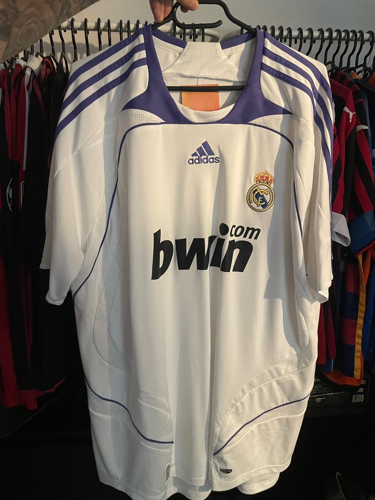Maillot du Real Madrid Cannavaro, Collections, Enlèvement ou Envoi, Comme neuf, Maillot
