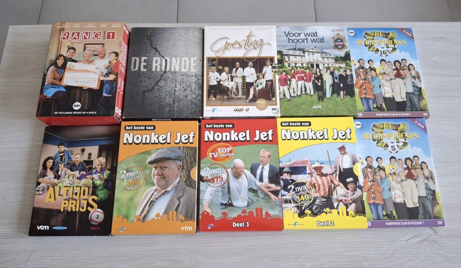 Vlaamse series in 1 lot, Cd's en Dvd's, Dvd's | Tv en Series, Ophalen of Verzenden