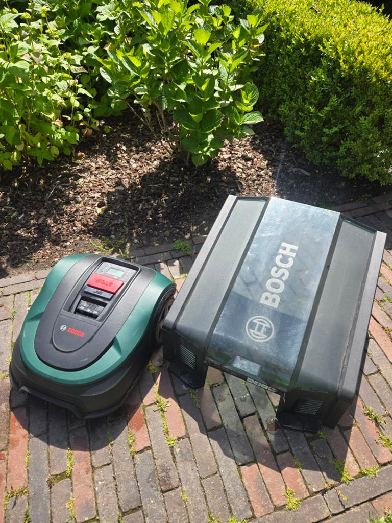 Bosch Indego S500 robotgrasmaaier, Enlèvement