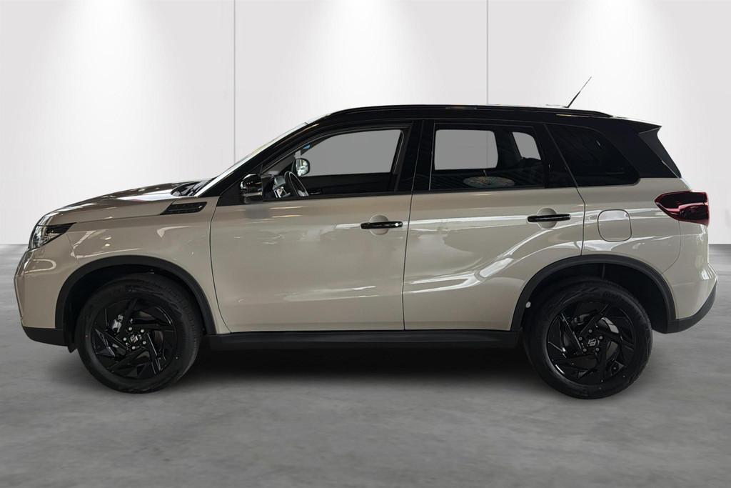 Suzuki Vitara Tsuki edition-Aut-Carplay-Pano-Gps-Airco, Stof, Zwart, 600 kg, 129 pk