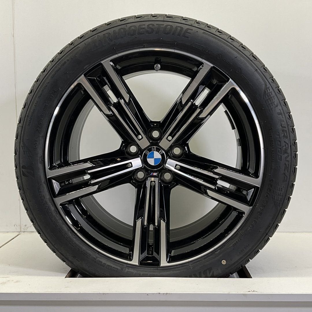 BMW 2, 3 EN 4 SERIE BREEDSET VELGEN + ZOMERBANDEN 18 INCH OR, Auto-onderdelen, 18 inch, Gebruikt, -, -