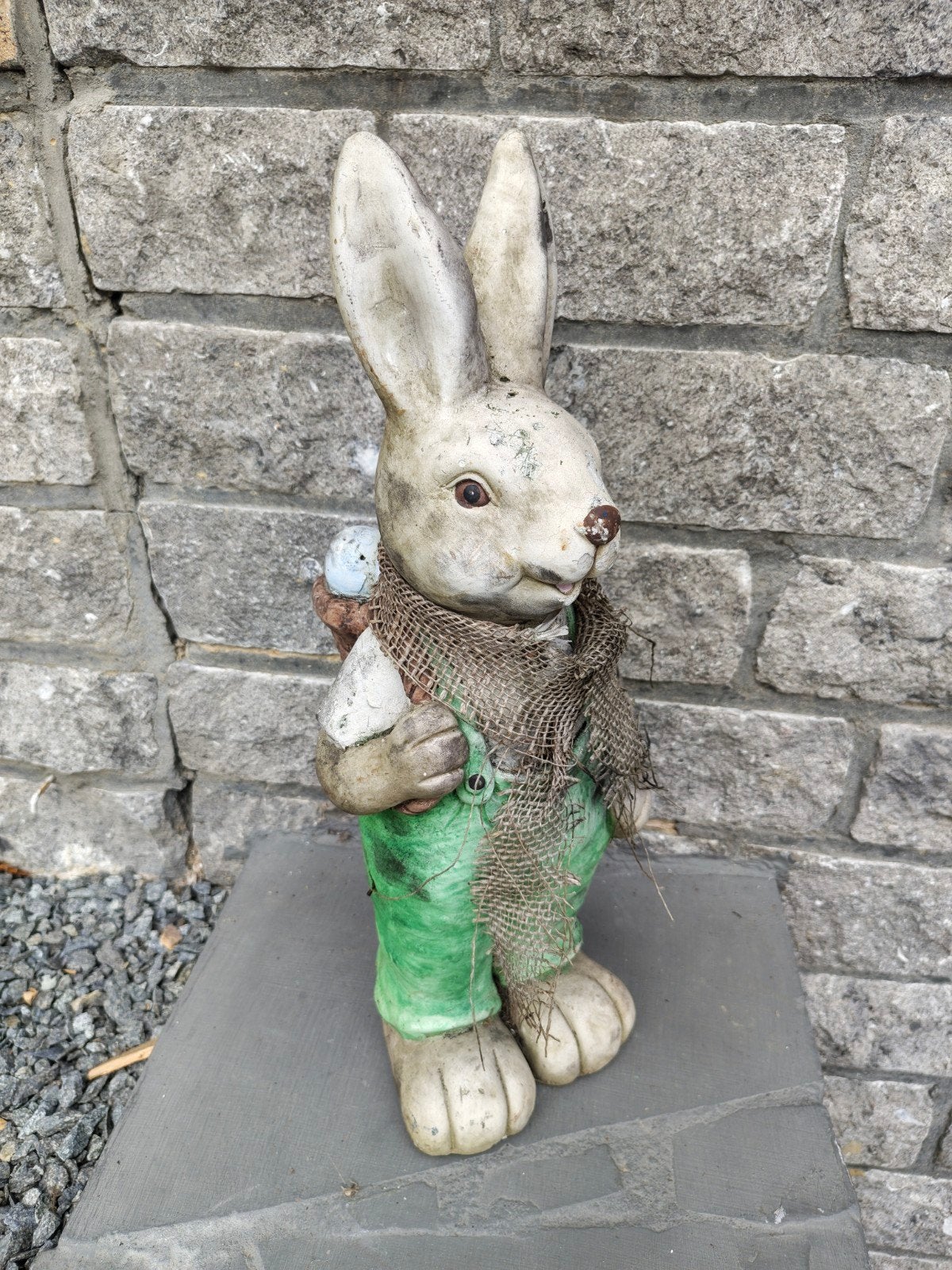 leuk groot kunststof beeld, Tuin en Terras, Tuinbeelden, Ophalen of Verzenden, Kunststof