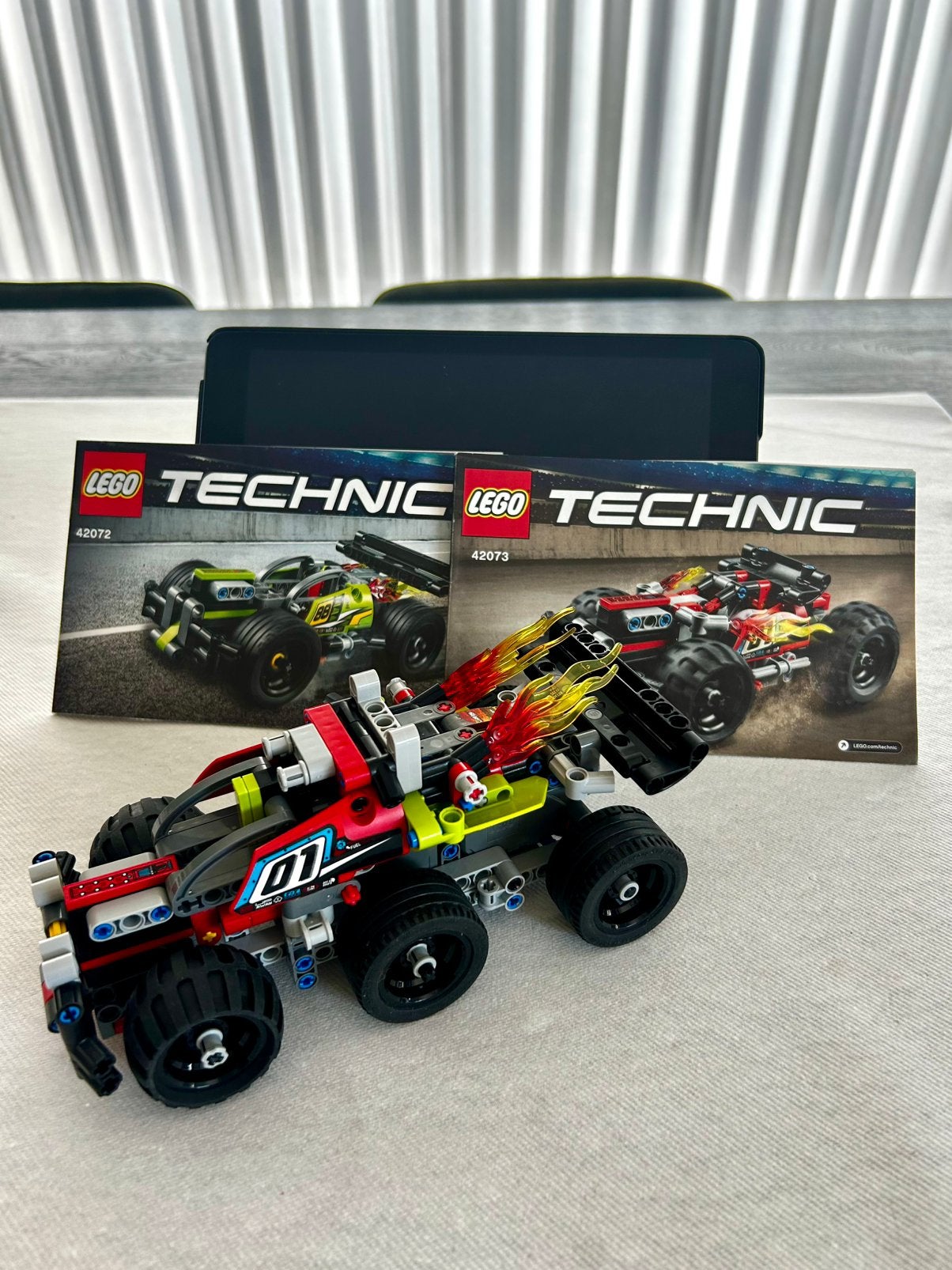 LEGO Techn 42072 + 42073 Combi-set (WHACK! & BASH!) compleet, Enlèvement, Complet, Lego, Technic