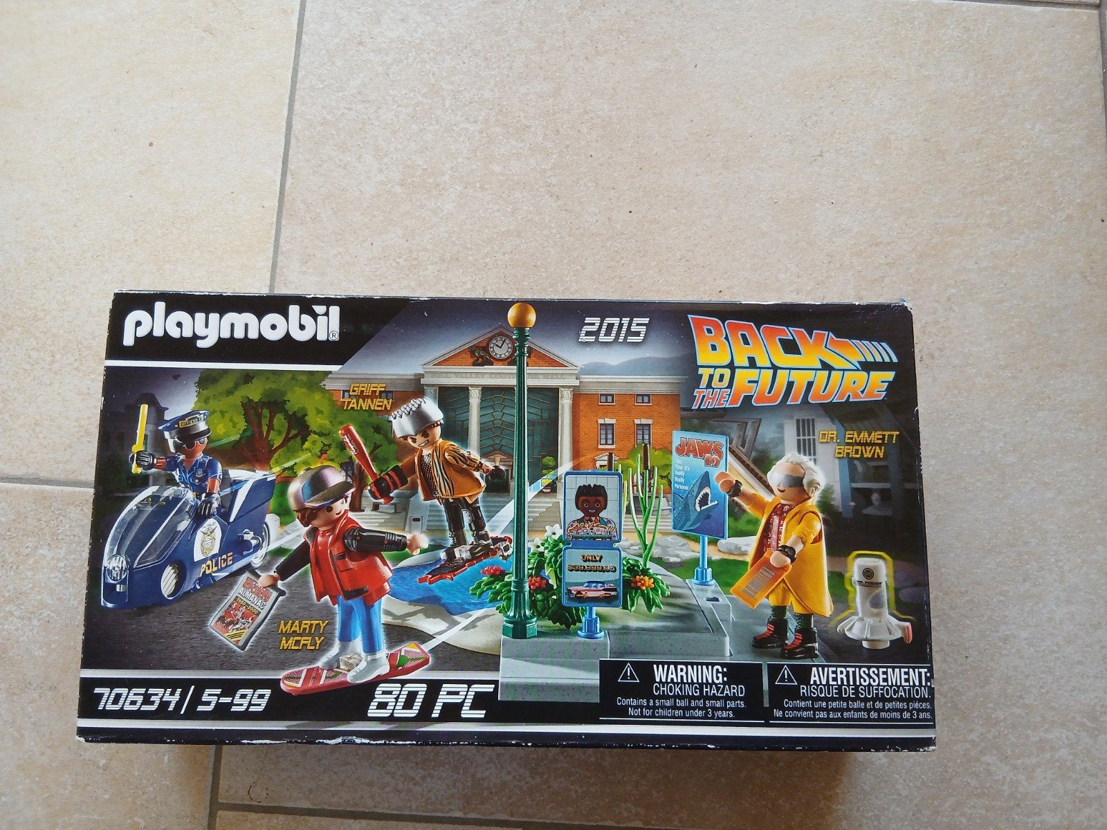 playmobile 2015 Back to the future 80 pc 70634 / 5-99, Enfants & Bébés, Neuf, Enlèvement ou Envoi, Fantasy, Kit complet