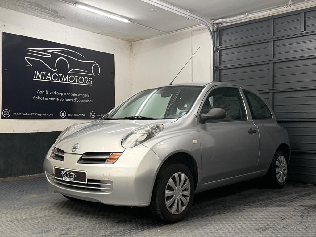 Nissan Micra 1.2i 210.000 KM 2007, Autos, Achat, 998 cm³, Entreprise, Noir