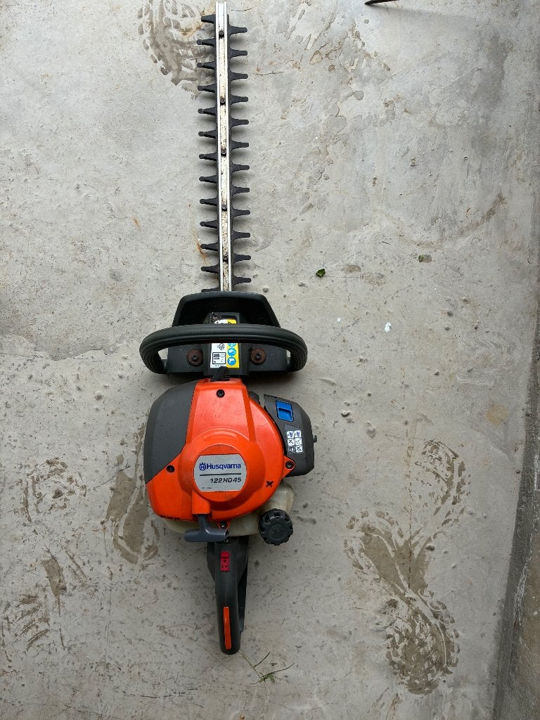 Heggenschaar Husqvarna, Tuin en Terras, Ophalen, Gebruikt, Benzine, Husqvarna