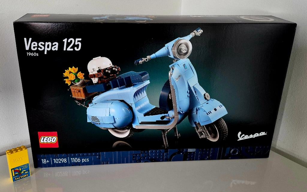 Lego 10298 Vespa 125, Kinderen en Baby's, Speelgoed | Duplo en Lego, Nieuw, Lego, Complete set, Ophalen of Verzenden