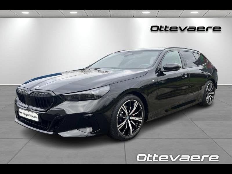 BMW 5-Serie Touring, Autos, 299 ch, Autres carburants, Noir, 5 portes