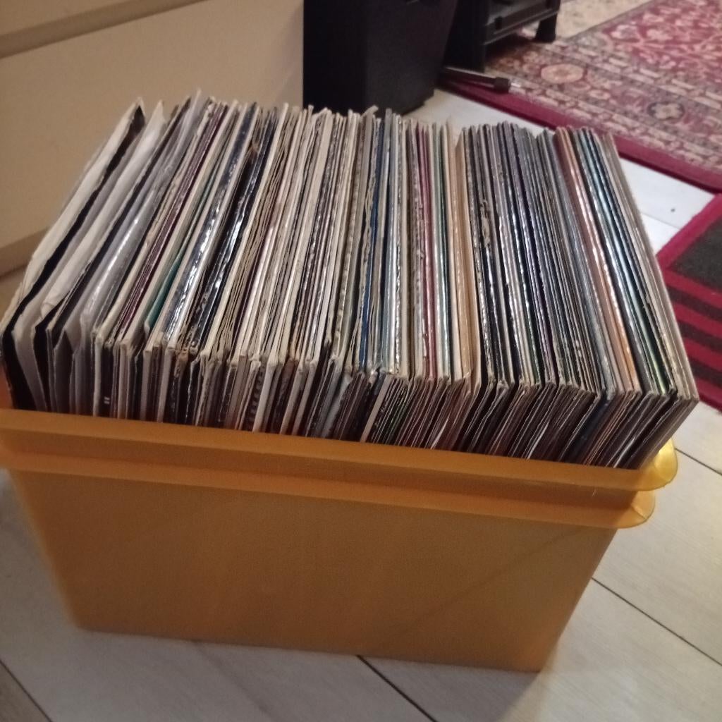 Groot techno, progressive house , retro vinyl lot 125 st, Cd's en Dvd's, Ophalen, Gebruikt, 12 inch, Techno of Trance