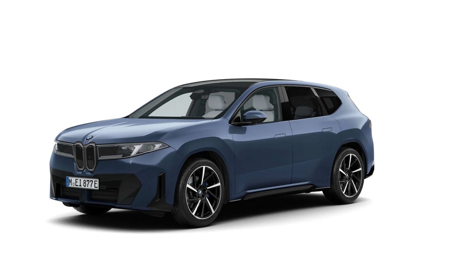 BMW iX3 50 xDrive M Sport / PANO / TREKHAAK / STUURVERW / 3D, Auto's, Automaat, Gebruikt, Blauw, Lichtsensor