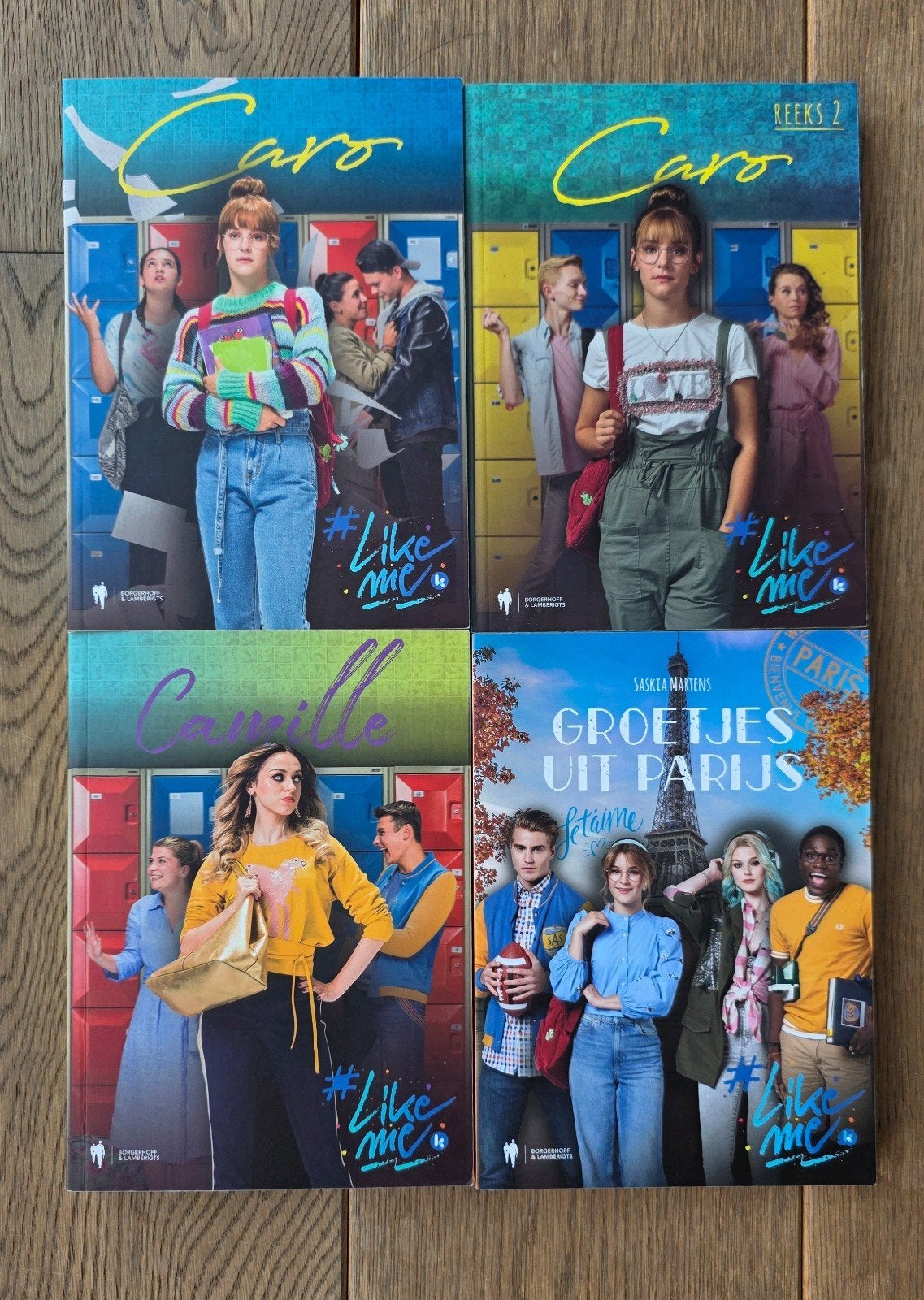 Vier boeken van #Like me Als nieuw, Boeken, Kinderboeken | Jeugd | 10 tot 12 jaar, Ophalen of Verzenden, Nieuw, Fictie