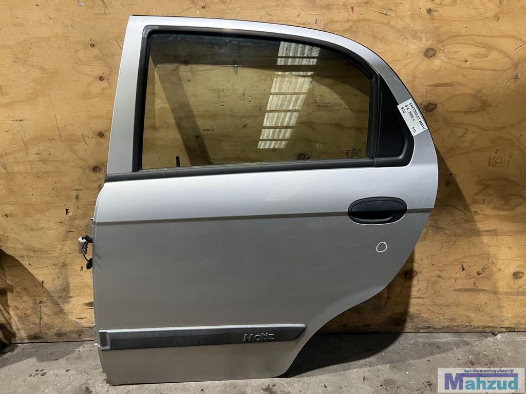 CHEVROLET MATIZ Zilver 92U links achter deur 2005+, Auto-onderdelen, Carrosserie, Deur, Chevrolet, Gebruikt
