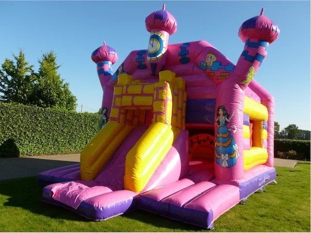 Springkasteel Prinses te koop, Enlèvement, Utilisé