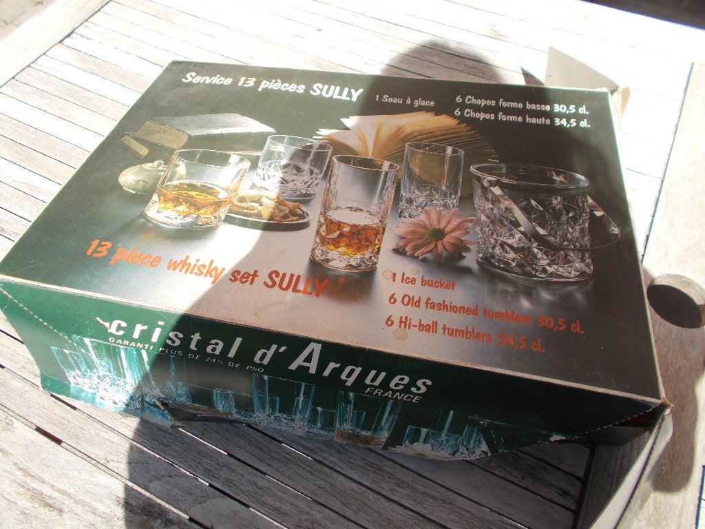 Cristal d'Arques prachtige set, Enlèvement