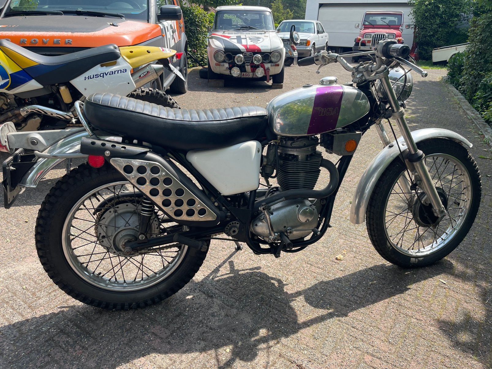 BSA 500 Viktor, Motoren, Crossmotor, Handgeschakeld, 1 cilinder, 12 t/m 35 kW