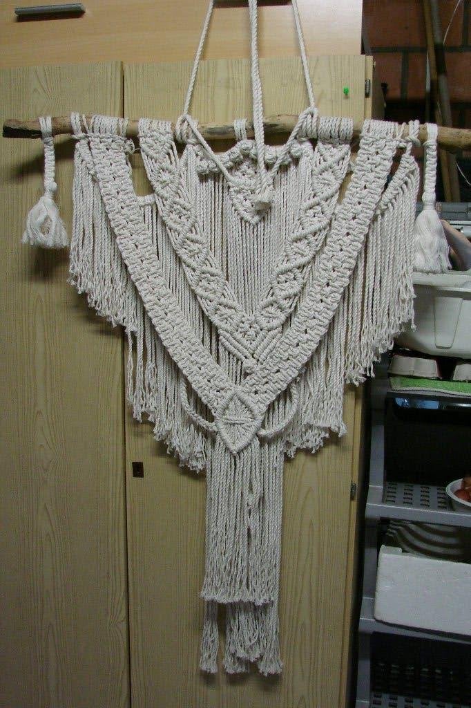 wand decoratie: handmade maccrame, Enlèvement