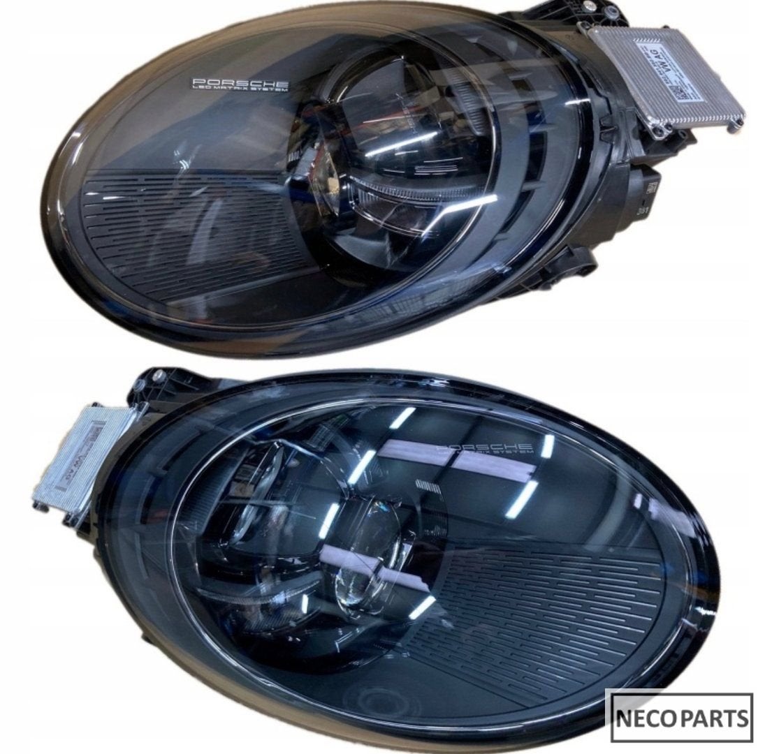 PORSCHE 911 MATRIX KOPLAMPEN COMPLEET 9P5941060D 9P5941059D, Auto-onderdelen, Verlichting, Porsche, Gebruikt, Ophalen of Verzenden