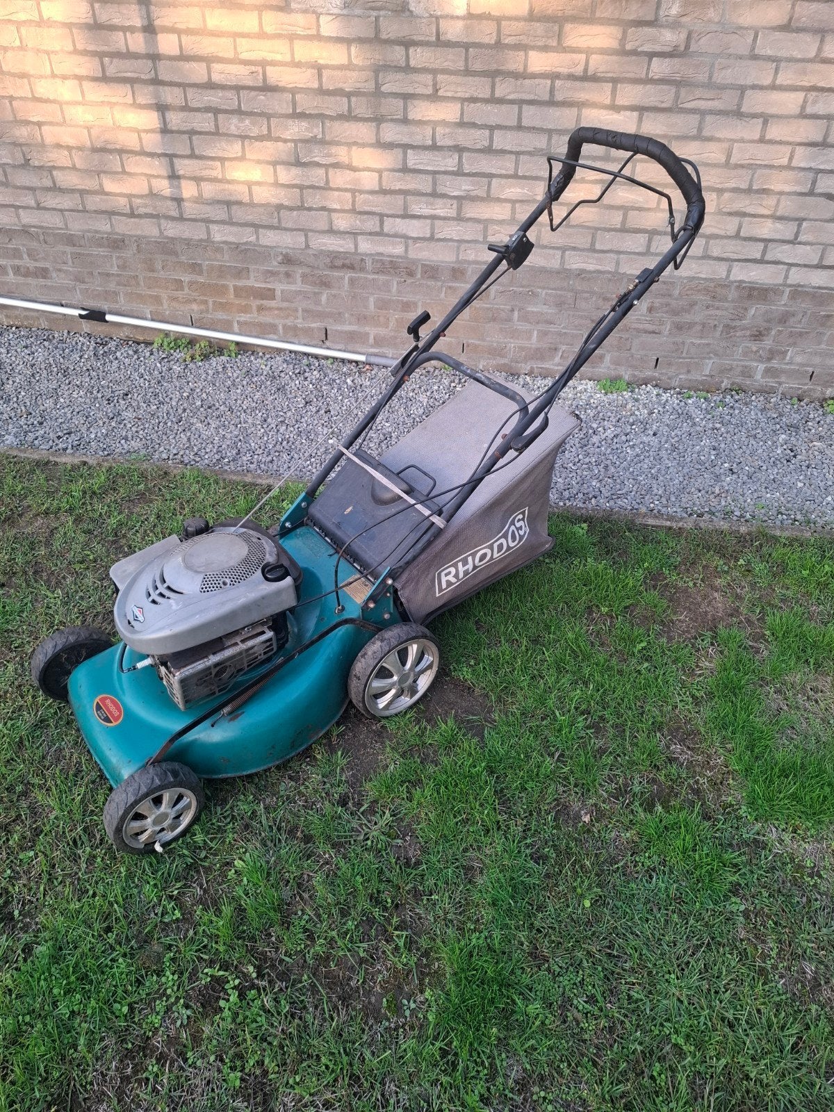 benzine grasmaaier zelftrekker in goede staat, Tuin en Terras, Ophalen