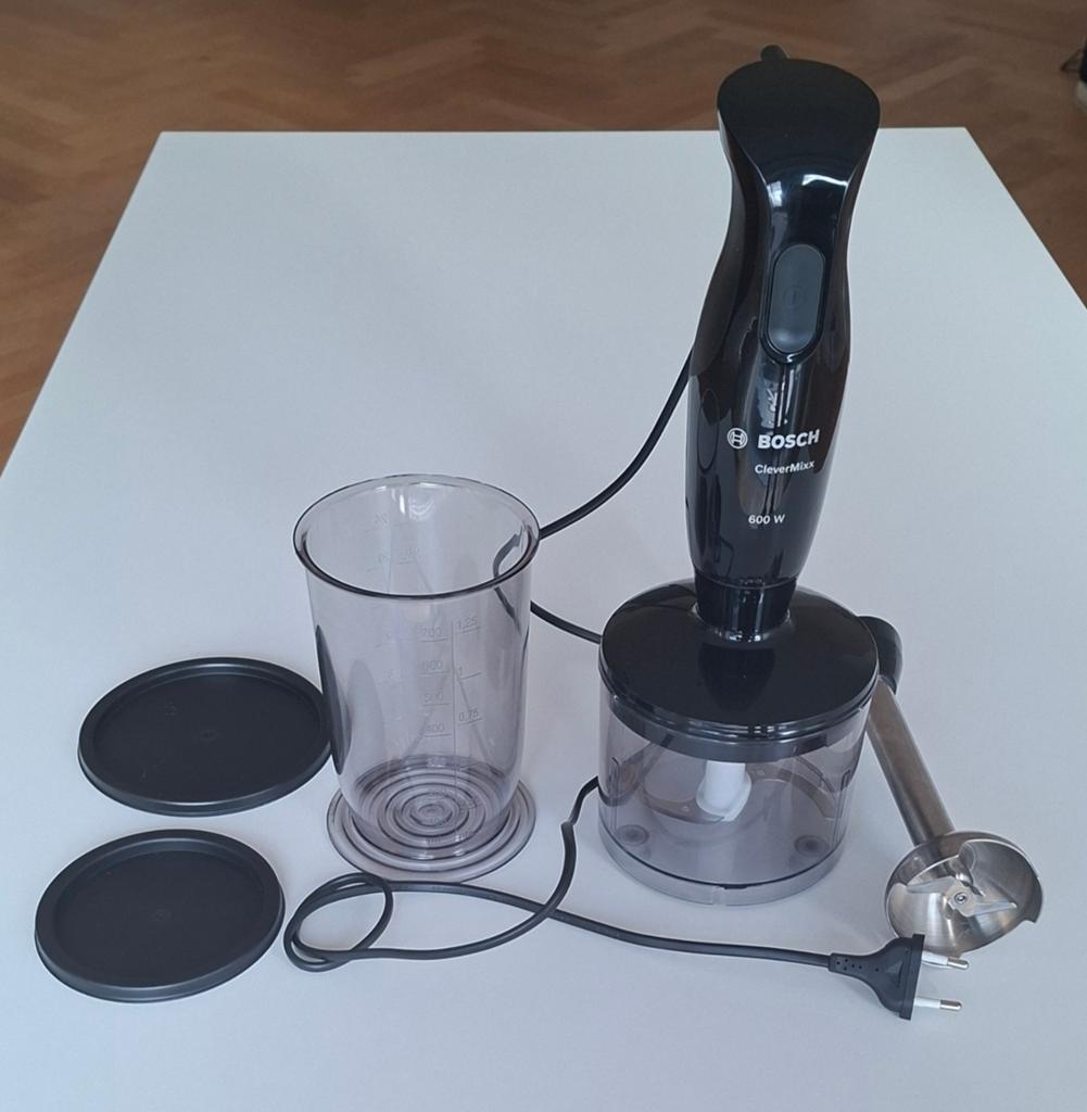 Set mixeur plongeant BOSCH CleverMixx (600 W), Enlèvement