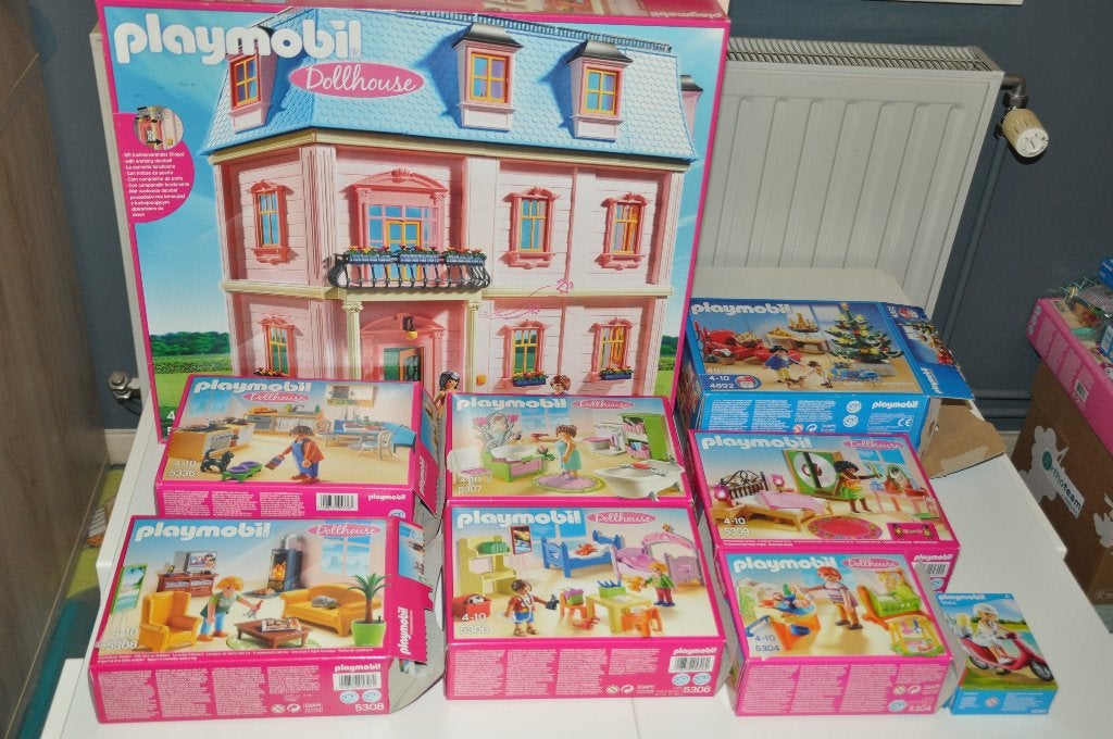 Pakket playmobil dollhouse, Ophalen