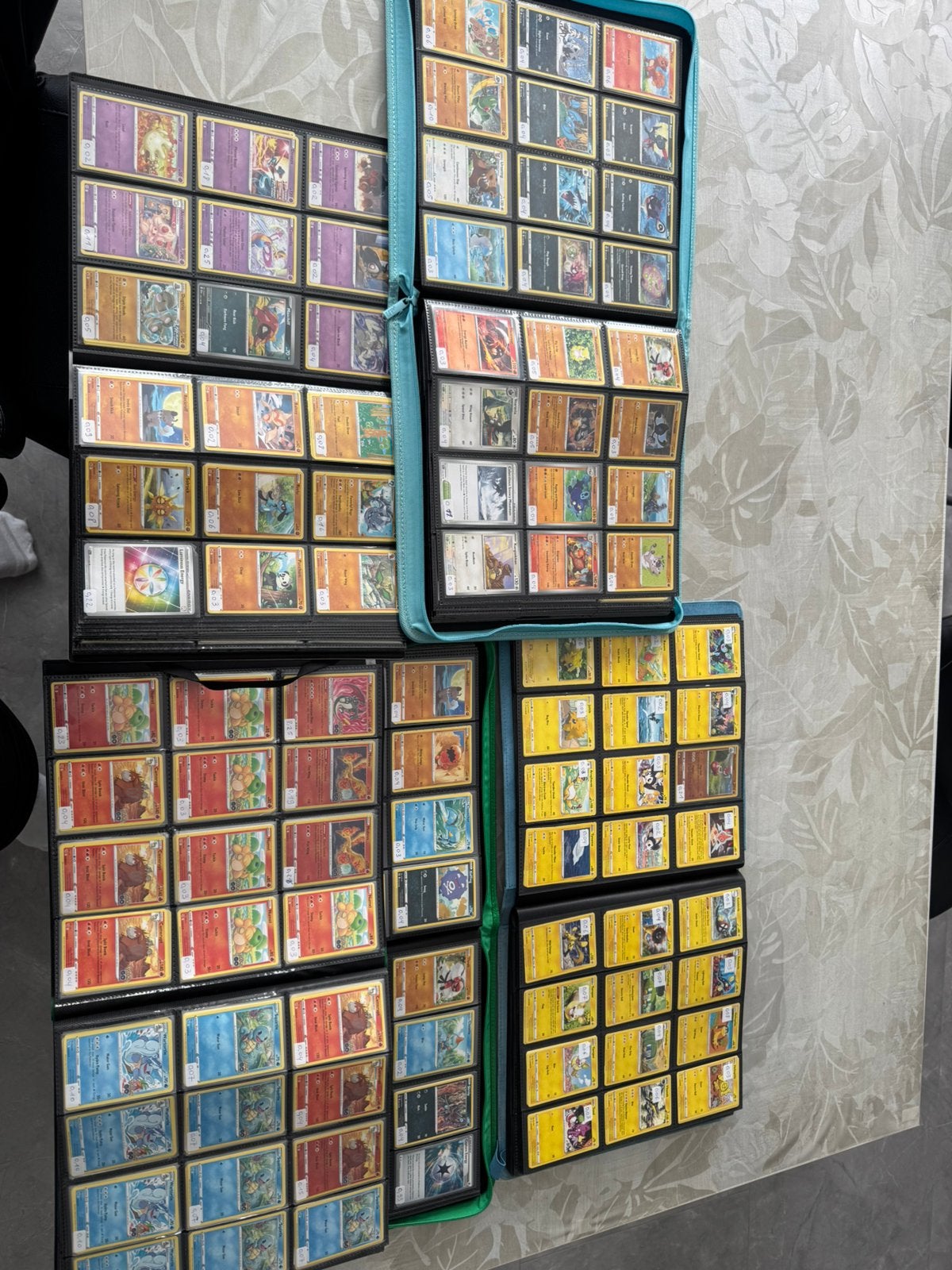 Pokemon kaarten 5x binders (Bulk), Ophalen, Nieuw