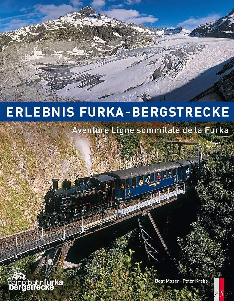 Erlebnis Furka-Bergstrecke + Reiseabenteuer am Rhone..., Collections, Trains & Trams, Enlèvement ou Envoi, Comme neuf, Train, Livre ou Revue