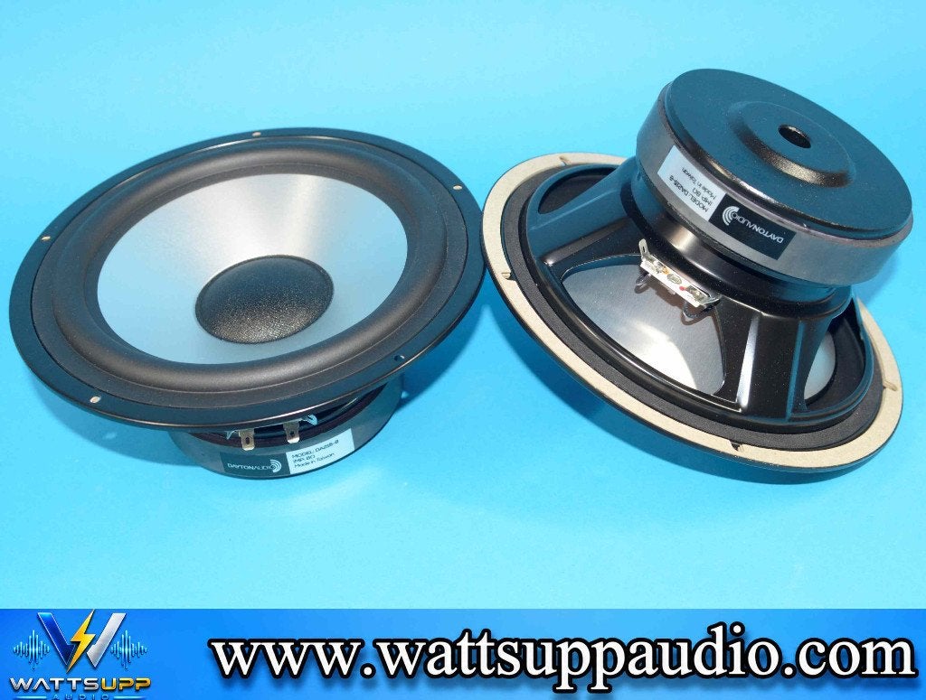Dayton Audio DA215-8 8 inch Bass-Midwoofer (set van 2) 20cm, Ophalen of Verzenden, Gebruikt, 60 tot 120 watt, Overige merken