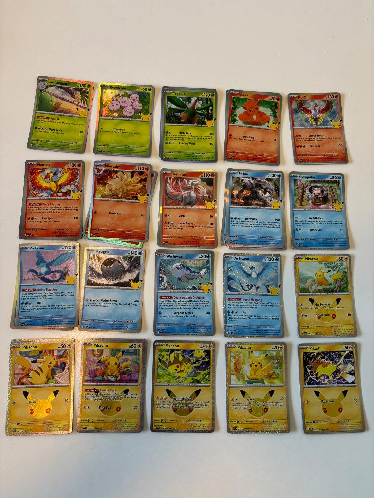 Pokem 30th - dubbels ruilen, Ophalen, Nieuw