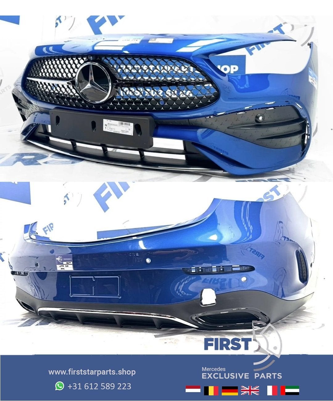 CLE C236 AMG PAKKET A236 W236 AMG VOORBUMPER + ACHTERBUMPER, Autos : Pièces & Accessoires, Utilisé, Avant, -, -