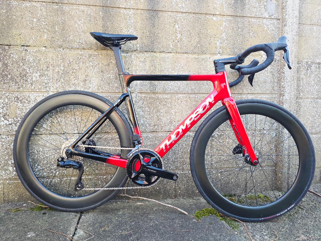 Thompson Grammont 105 Di2 Large Zo goed als nieuw, Carbon, Fietsen en Brommers, Ophalen, Carbon, Heren, Zo goed als nieuw