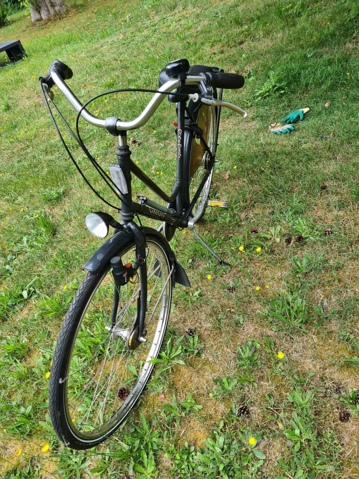 Vélo pour femme, Enlèvement