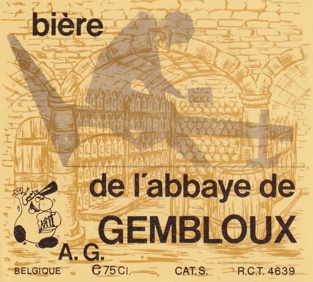 bieretiket Dupont Tourpes : Bière de l'abbaye de Gembloux, Verzamelen, Verzenden, Gebruikt, Overige typen, Overige merken