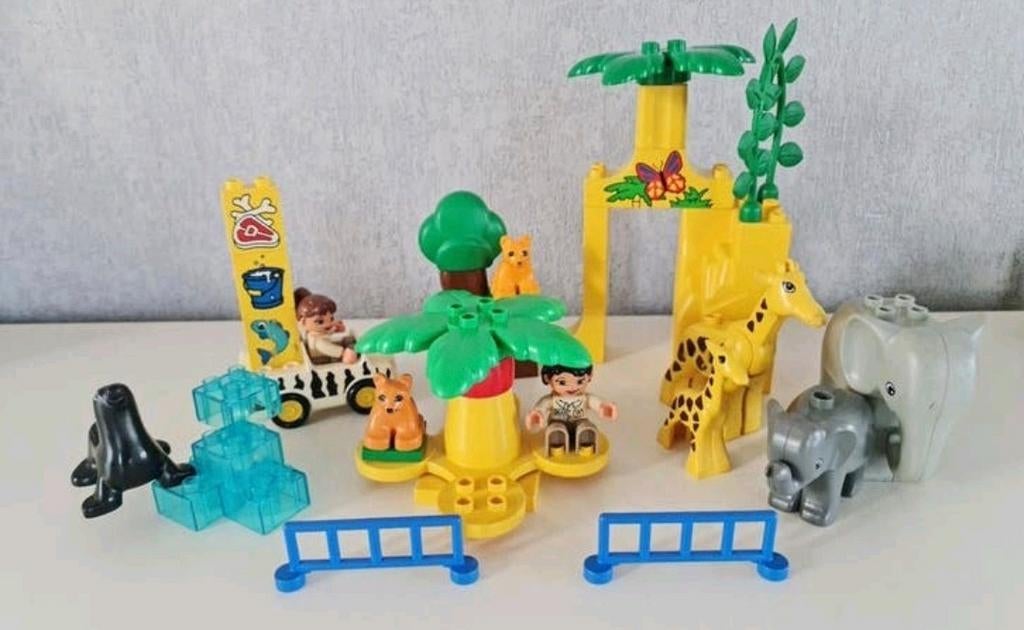 Duplo set  zoo /  dierentuin, Ophalen of Verzenden