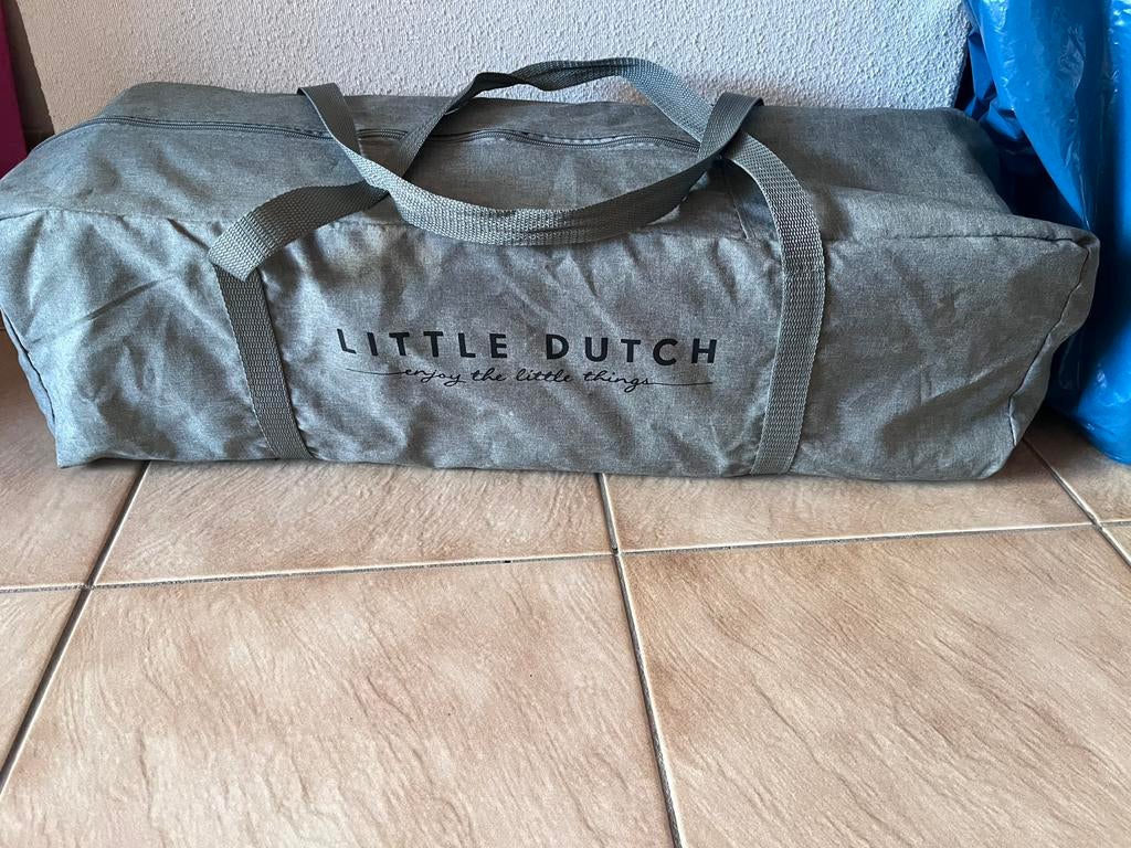Reisbedje Little Dutch incl matrassen, Kinderen en Baby's, Kinderkamer | Bedden, Ophalen, Zo goed als nieuw, Minder dan 140 cm