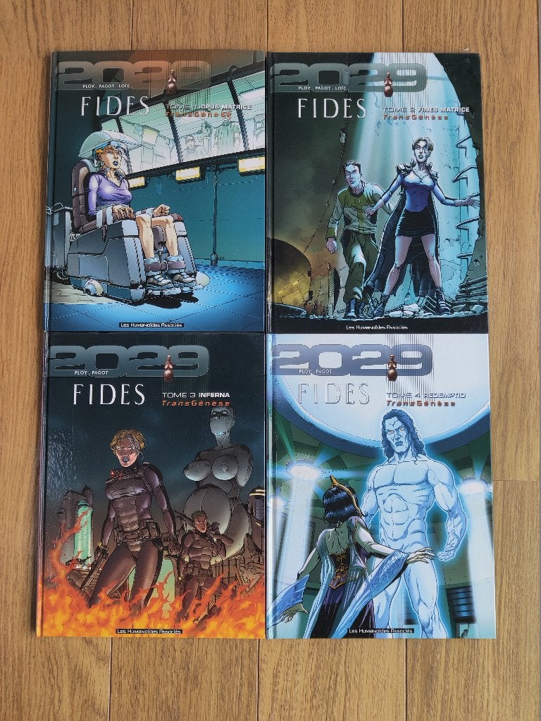 BD: Fides - Tomes 1 à 4, Plusieurs BD, Enlèvement ou Envoi, Utilisé