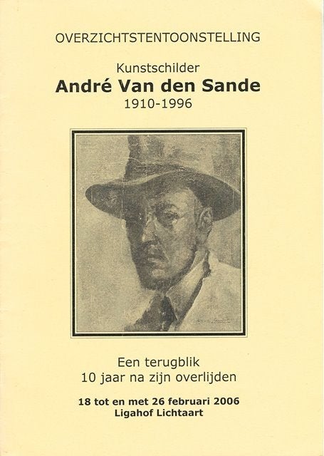 (k29) Andre Van den Sande, catalogus, Boeken, Verzenden, Gelezen