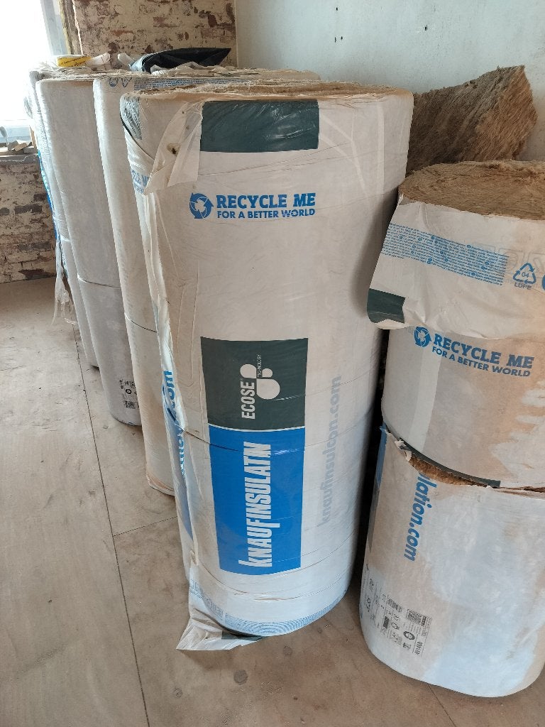 Rockwolk isolatie, Doe-het-zelf en Bouw, Isolatie en Afdichting, Ophalen, Overige materialen, Dakisolatie, 12 cm of meer