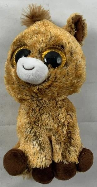 Ty Beanie Boos Harriet Paard Knuffel 15 cm, Kinderen en Baby's, Speelgoed | Knuffels en Pluche, Zo goed als nieuw, Paard, Verzenden
