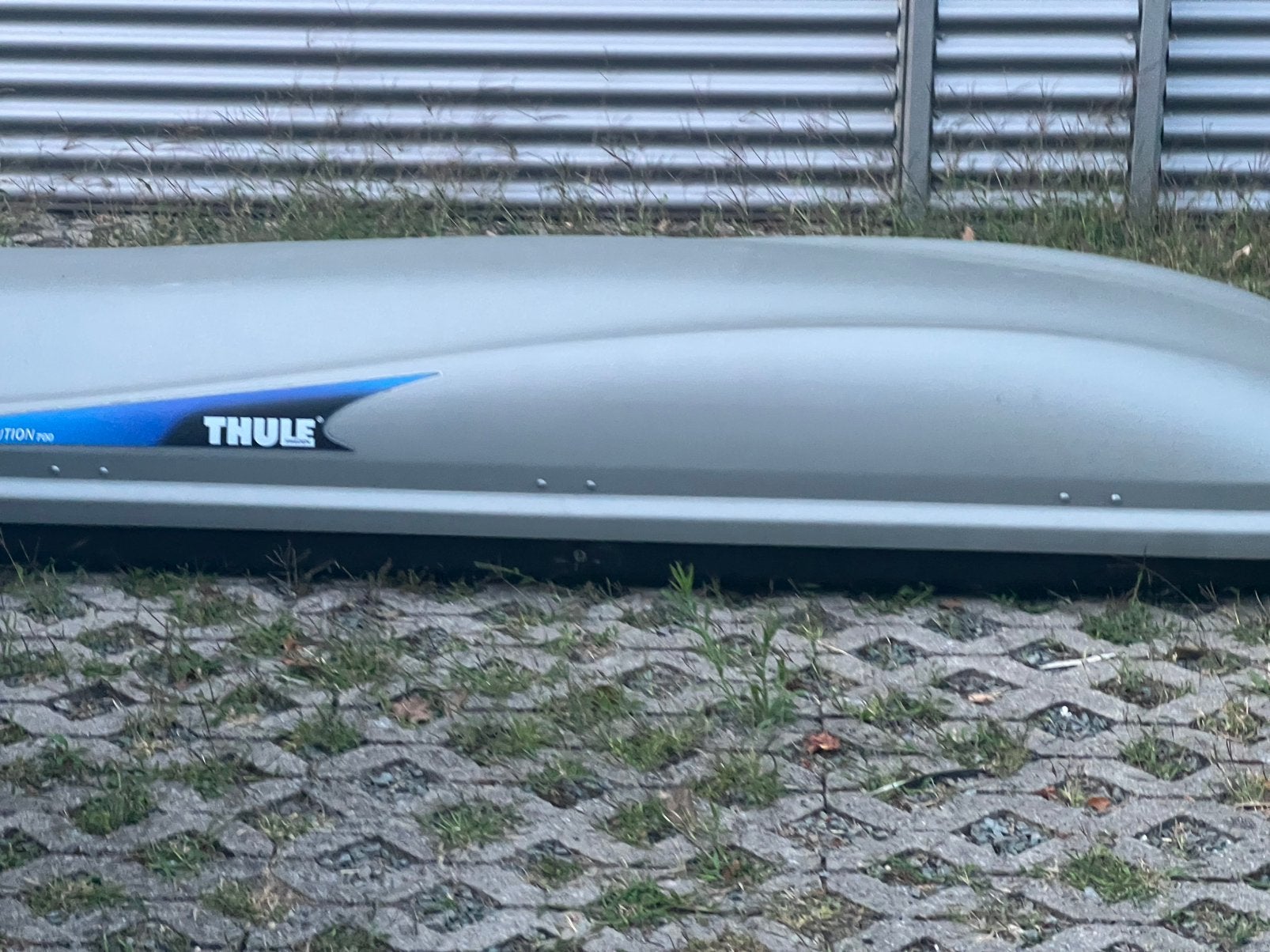 Thule dakkoffer + houders, Ophalen, Gebruikt